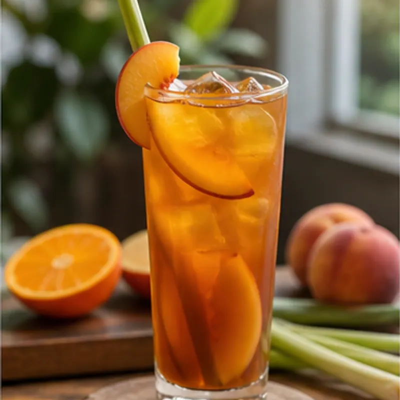 Trà đào cam sả